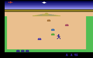 Lost Luggage screenshot 3 for Atari 2600